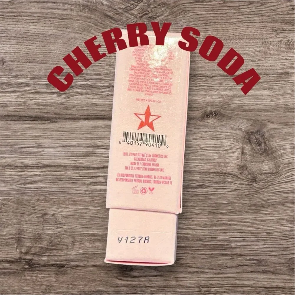Jeffree Star Velvet Trap Lip Stick-Cherry Soda-(Muted Red)